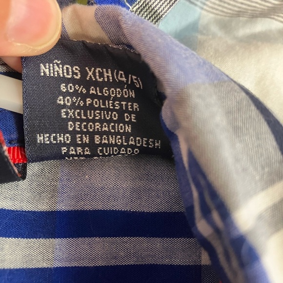 Wrangler Blue and White Plaid & Nautica Button Down Long Sleeve Shirt - Picture 5 of 13